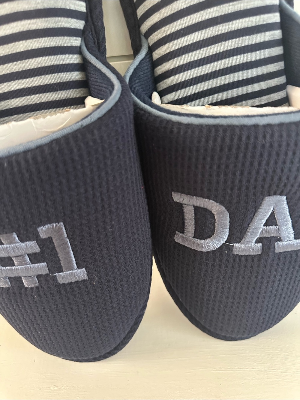 dearfoams men’s #1 DAD Slide Slippers - Picture 5 of 5